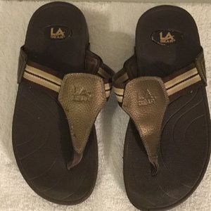 LA Gear Thong Sandal
